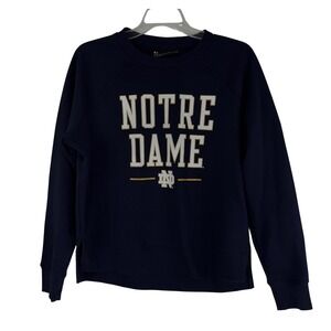 Under Armour Notre Dame Fighting Irish Navy Blue Sweatshirt Women's Medium